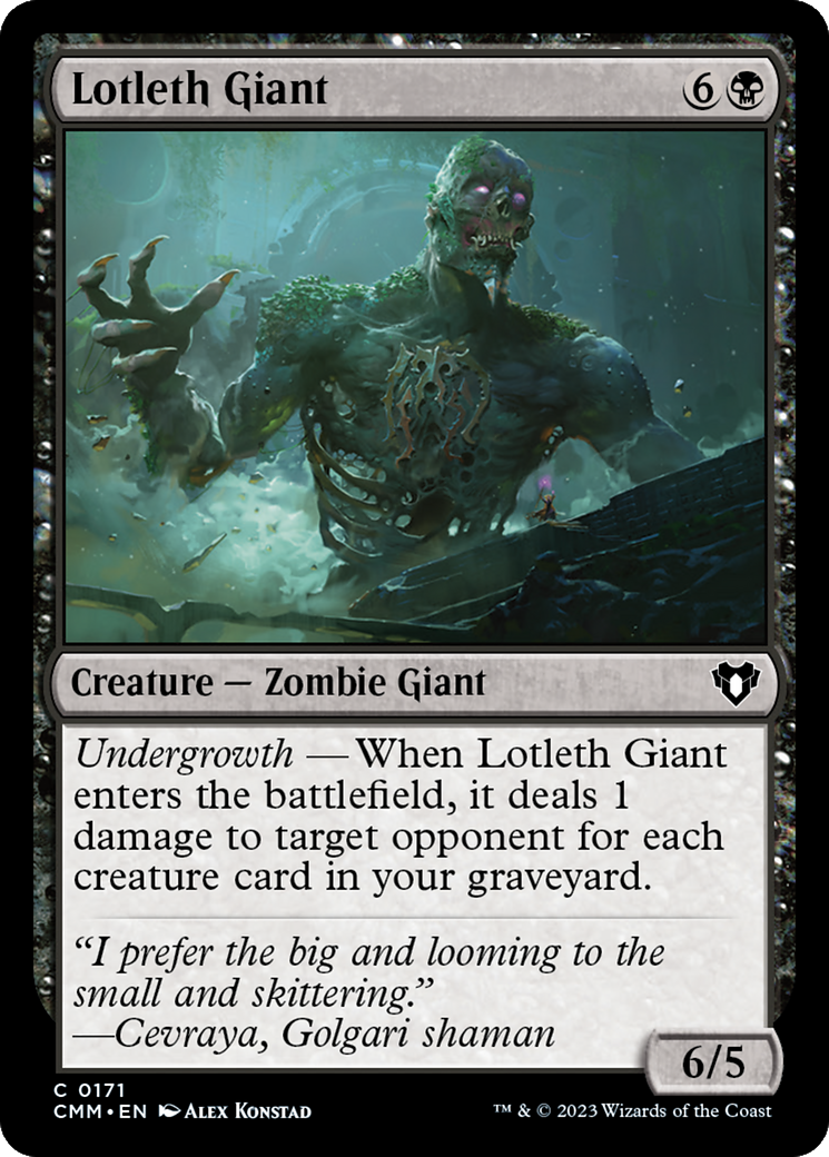 Lotleth Giant [Commander Masters] | I Want That Stuff Brandon