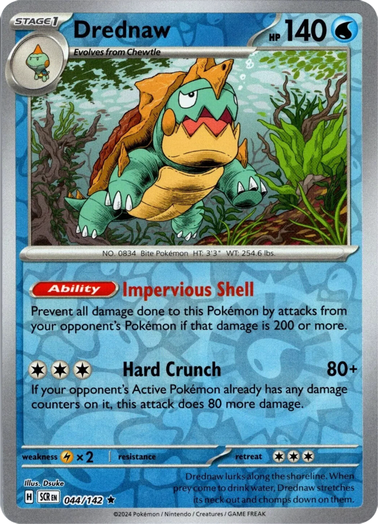 Drednaw (044/142) [Scarlet & Violet: Stellar Crown] | I Want That Stuff Brandon