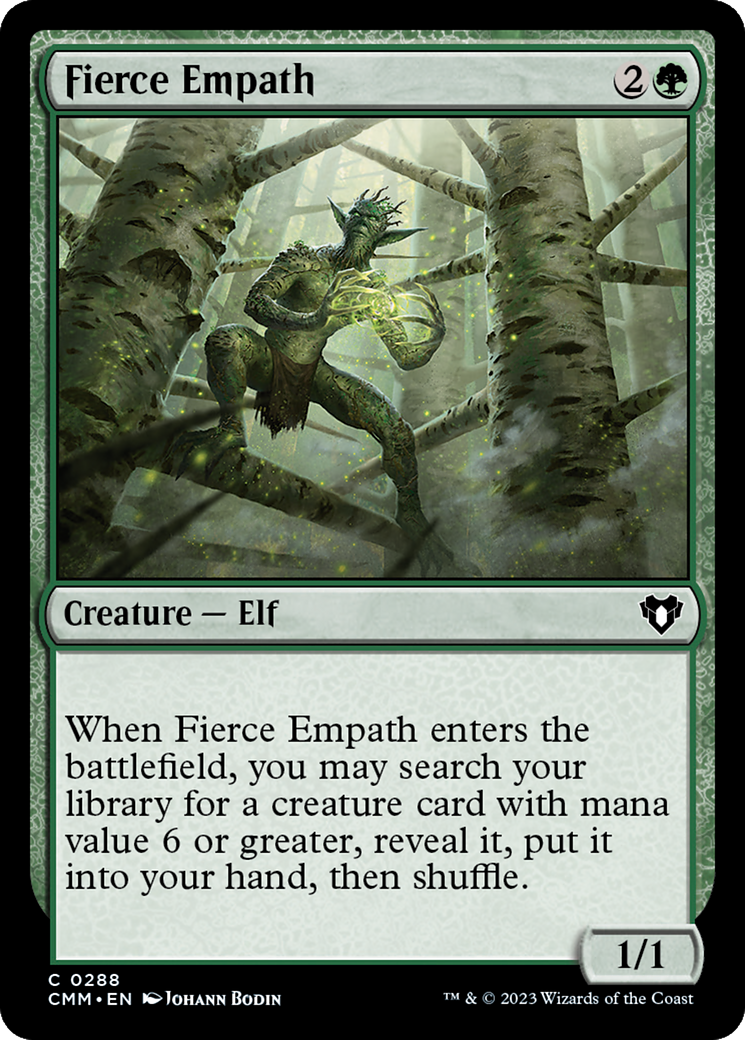 Fierce Empath [Commander Masters] | I Want That Stuff Brandon