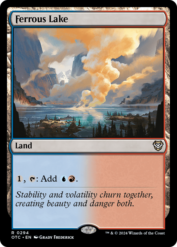 Ferrous Lake [Outlaws of Thunder Junction Commander] | I Want That Stuff Brandon