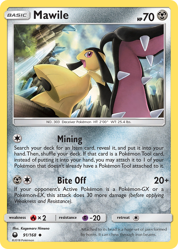Mawile (91/168) [Sun & Moon: Celestial Storm] | I Want That Stuff Brandon