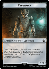 Alien // Cyberman Double-Sided Token [Doctor Who Tokens] | I Want That Stuff Brandon