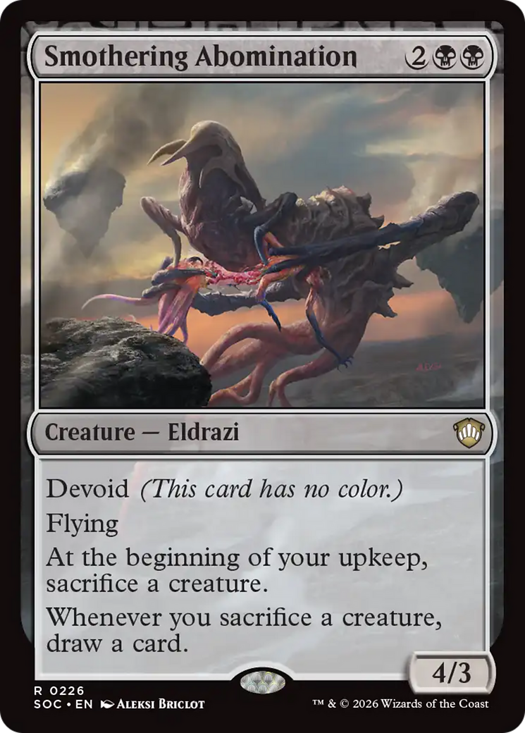 Smothering Abomination [Secrets of Strixhaven Commander] | I Want That Stuff Brandon