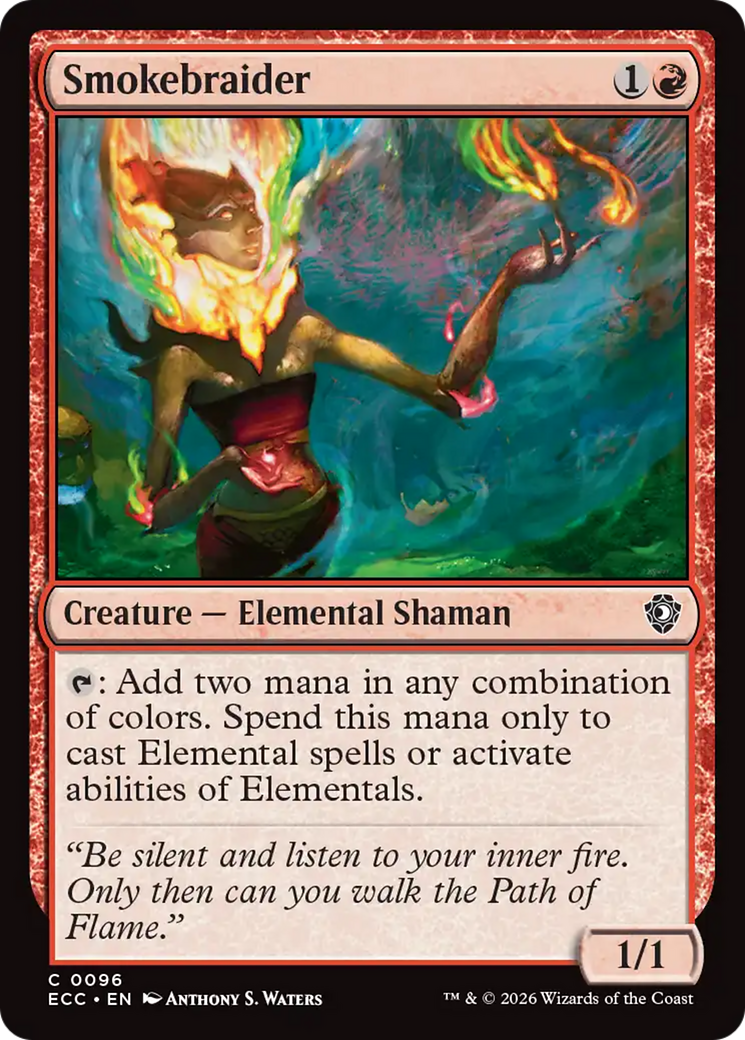 Smokebraider [Lorwyn Eclipsed Commander] | I Want That Stuff Brandon