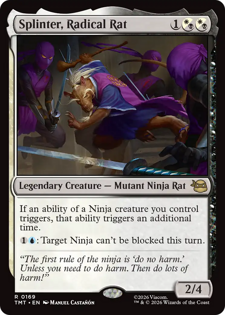 Splinter, Radical Rat [Teenage Mutant Ninja Turtles] | I Want That Stuff Brandon