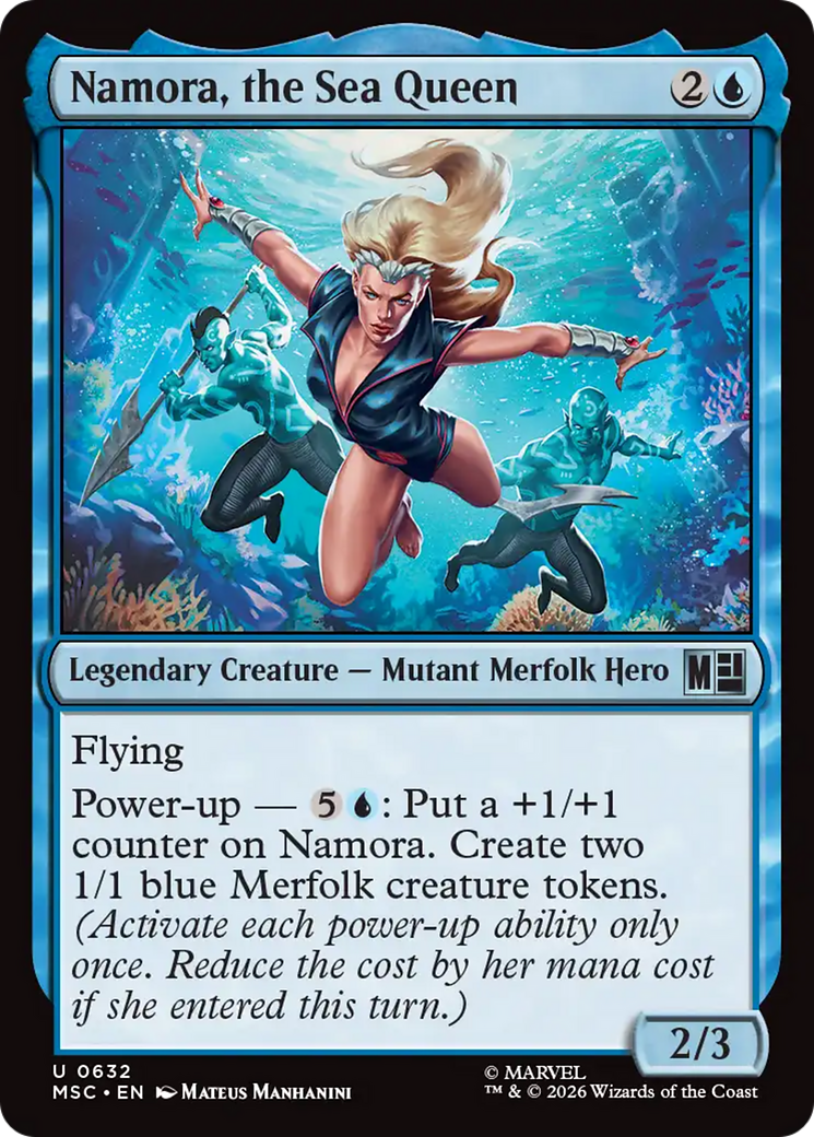 Namora, the Sea Queen [Marvel Super Heroes Commander] | I Want That Stuff Brandon