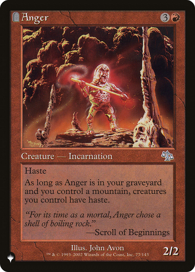 Anger (JUD) [The List Reprints] | I Want That Stuff Brandon