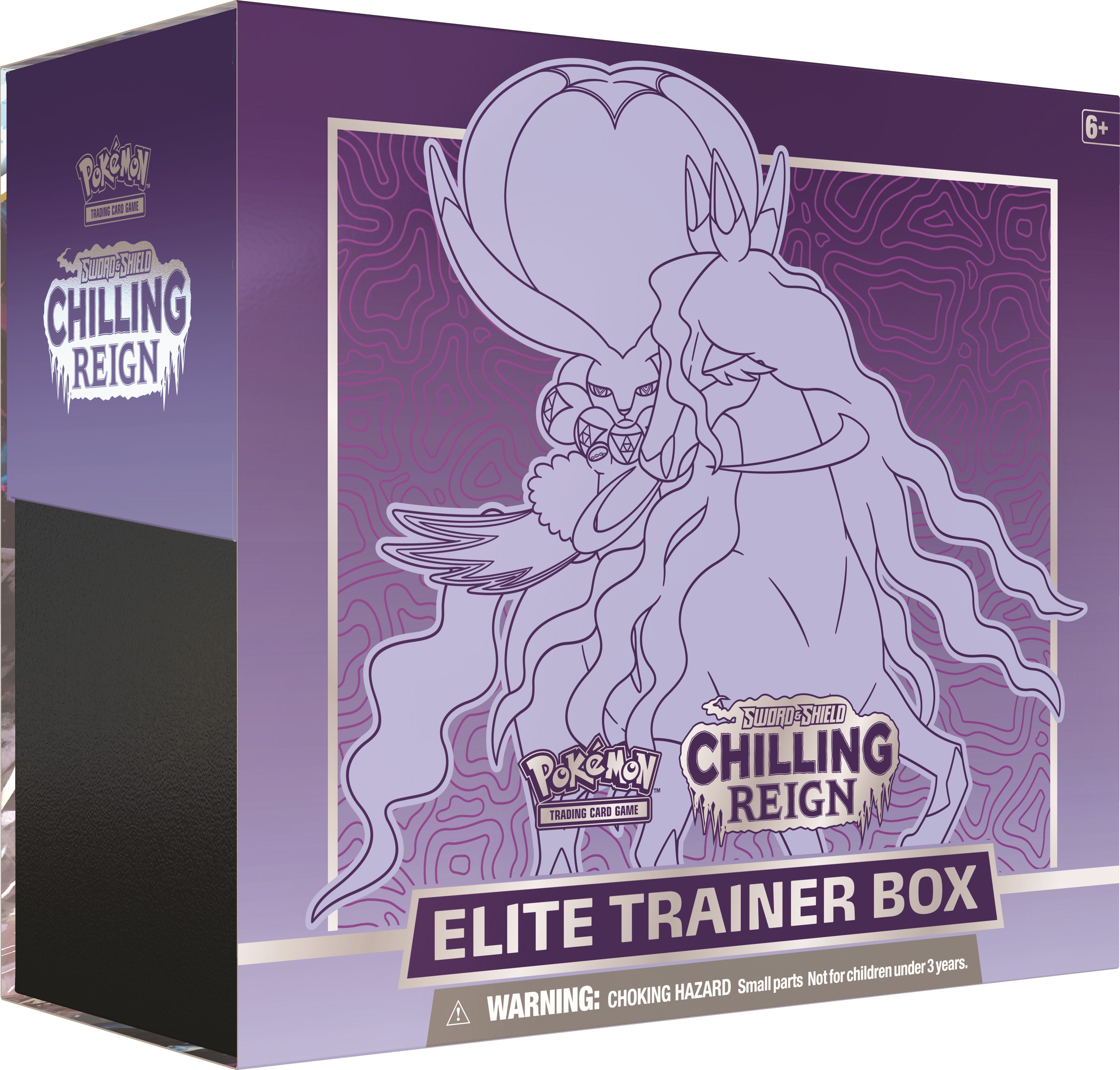 Sword & Shield: Chilling Reign - Elite Trainer Box (Shadow Rider Calyrex) | I Want That Stuff Brandon