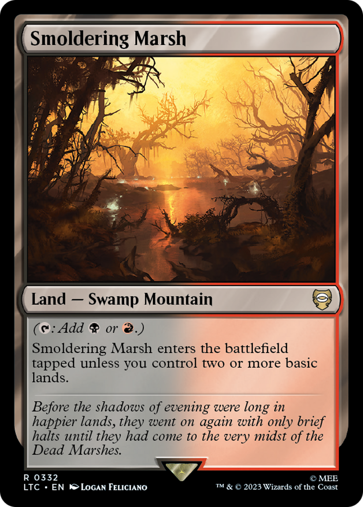 Smoldering Marsh [The Lord of the Rings: Tales of Middle-Earth Commander] | I Want That Stuff Brandon