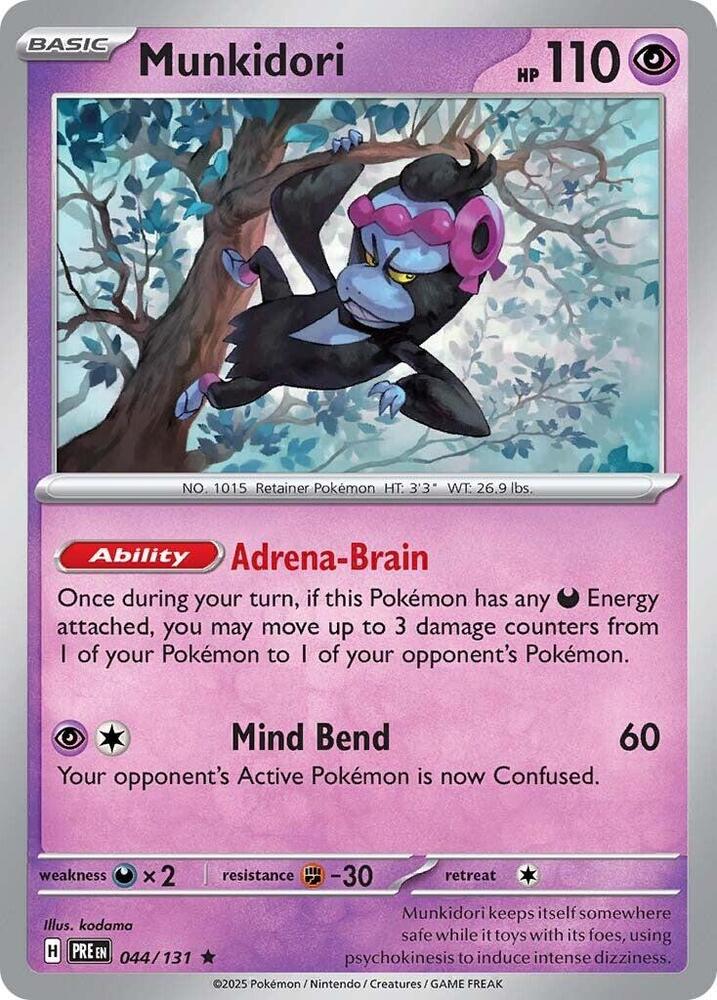 Munkidori (044/131) [Scarlet & Violet: Prismatic Evolutions] | I Want That Stuff Brandon