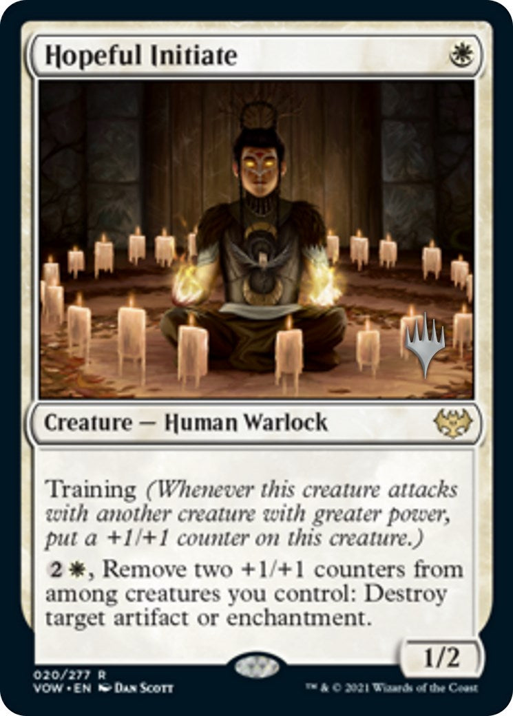 Hopeful Initiate (Promo Pack) [Innistrad: Crimson Vow Promos] | I Want That Stuff Brandon