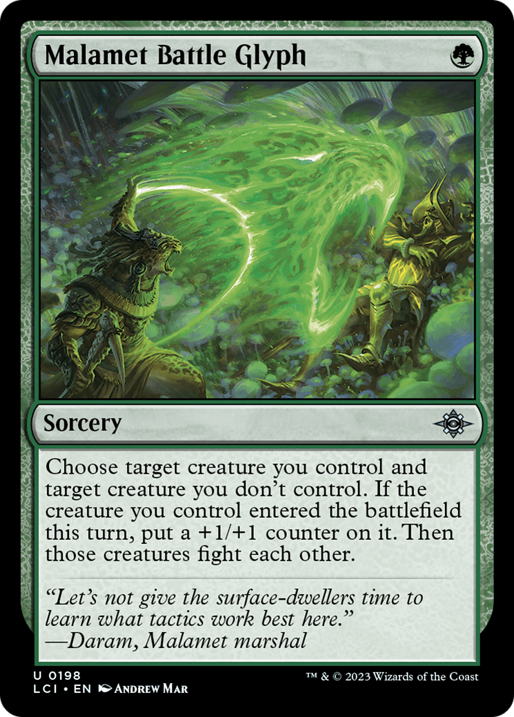 Malamet Battle Glyph [The Lost Caverns of Ixalan] | I Want That Stuff Brandon