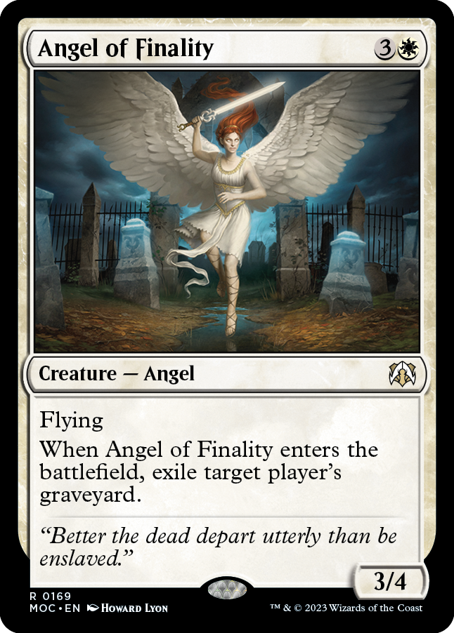 Angel of Finality [March of the Machine Commander] | I Want That Stuff Brandon