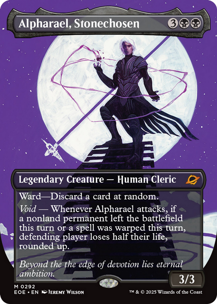 Alpharael, Stonechosen (Borderless) [Edge of Eternities] | I Want That Stuff Brandon