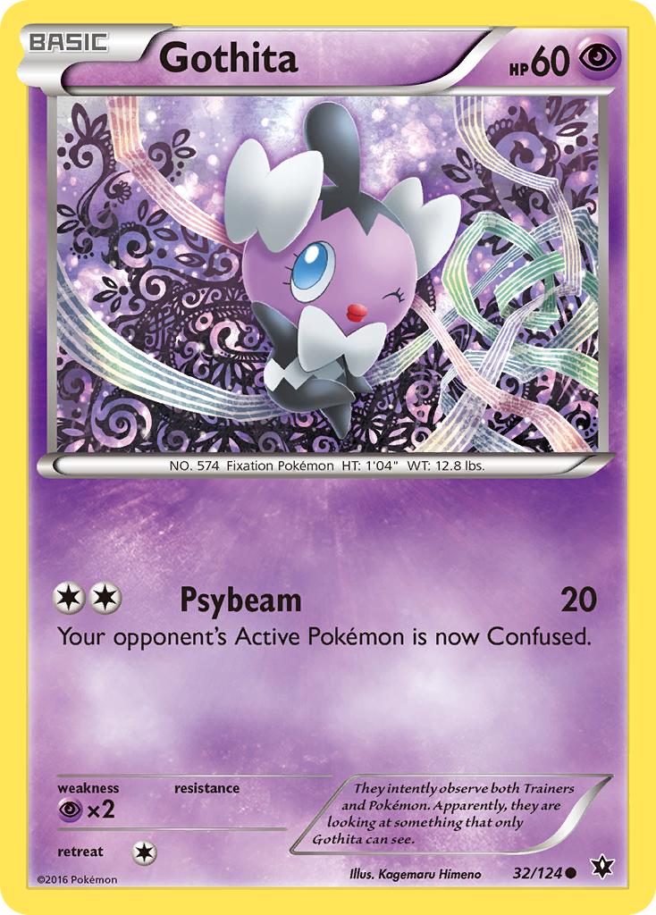 Gothita (32/124) [XY: Fates Collide] | I Want That Stuff Brandon