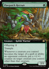 Pawpatch Recruit (Extended Art) [Bloomburrow] | I Want That Stuff Brandon