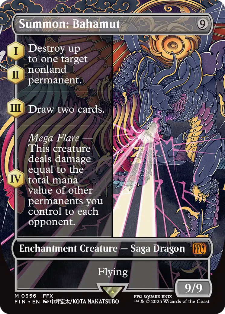 Summon: Bahamut (Borderless) [FINAL FANTASY] | I Want That Stuff Brandon