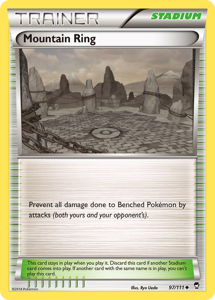 Mountain Ring (97/111) [XY: Furious Fists] | I Want That Stuff Brandon