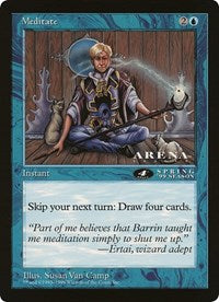 Meditate (4th Place) (Oversized) [Oversize Cards] | I Want That Stuff Brandon