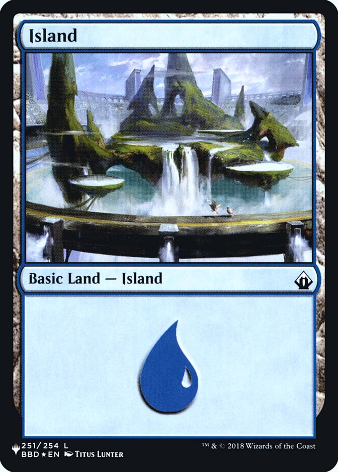 Island (Battlebound) [Secret Lair: Heads I Win, Tails You Lose] | I Want That Stuff Brandon