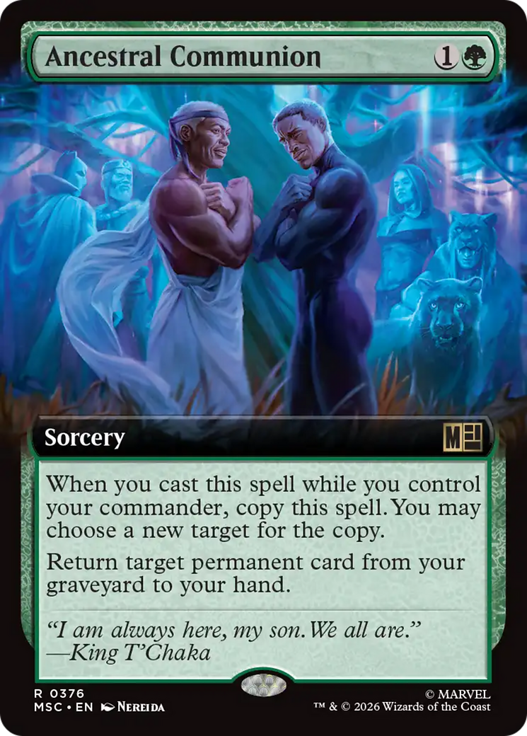 Ancestral Communion (Extended Art) [Marvel Super Heroes Commander] | I Want That Stuff Brandon