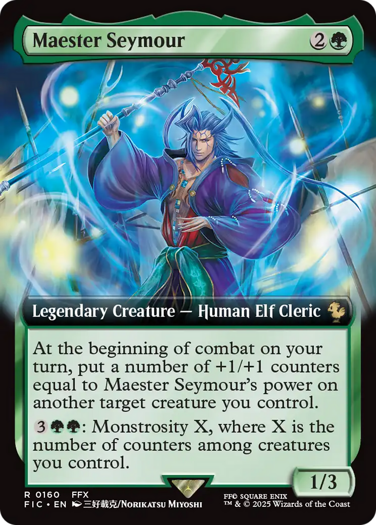 Maester Seymour (Extended Art) [FINAL FANTASY Commander] | I Want That Stuff Brandon