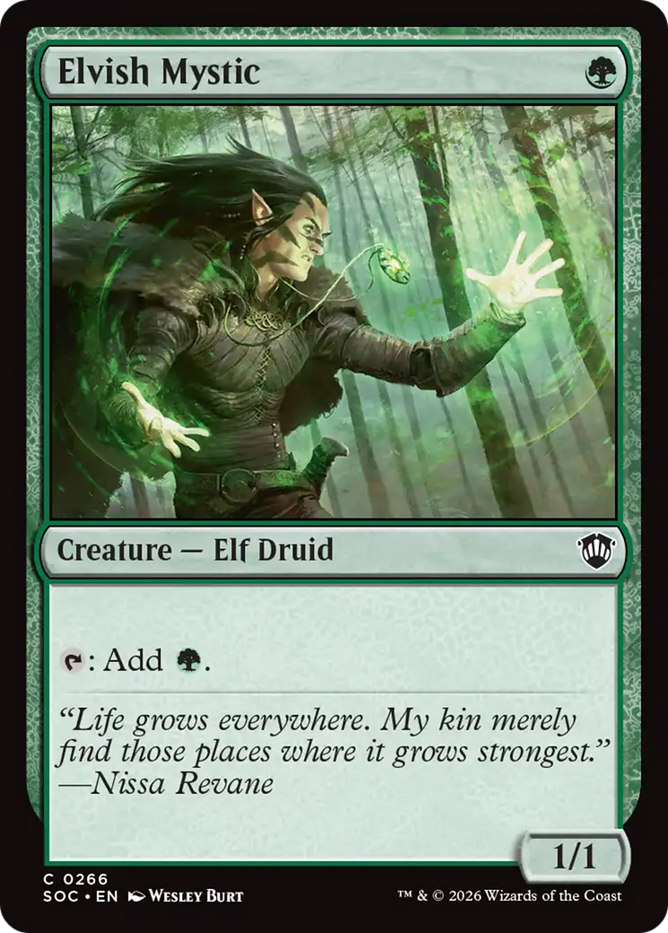 Elvish Mystic [Secrets of Strixhaven Commander] | I Want That Stuff Brandon