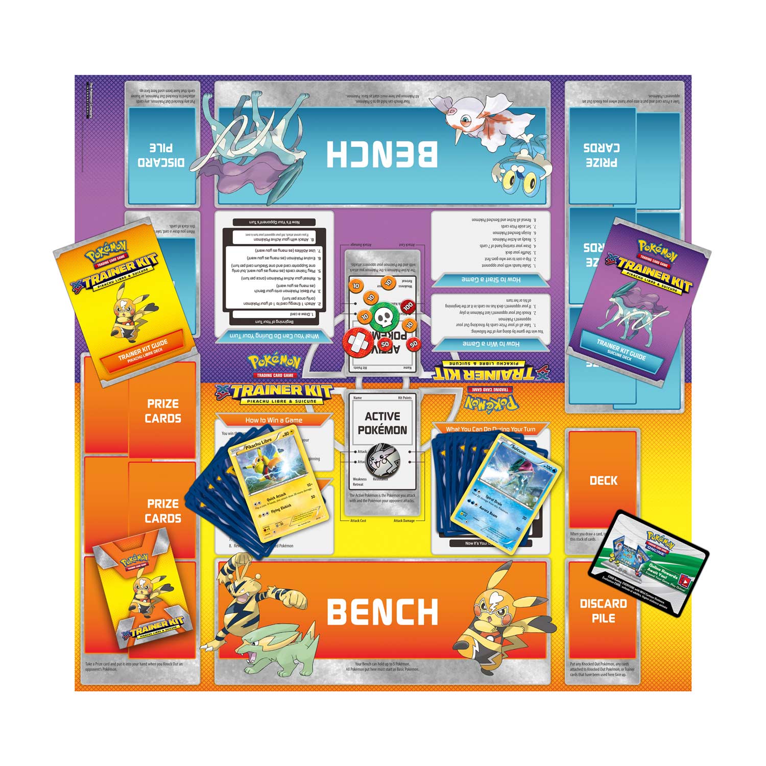 XY - Trainer Kit 2-Player Starter Set (Pikachu Libre & Suicune) | I Want That Stuff Brandon