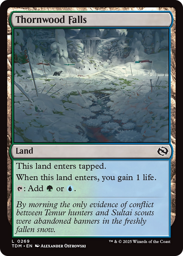 Thornwood Falls [Tarkir: Dragonstorm] | I Want That Stuff Brandon