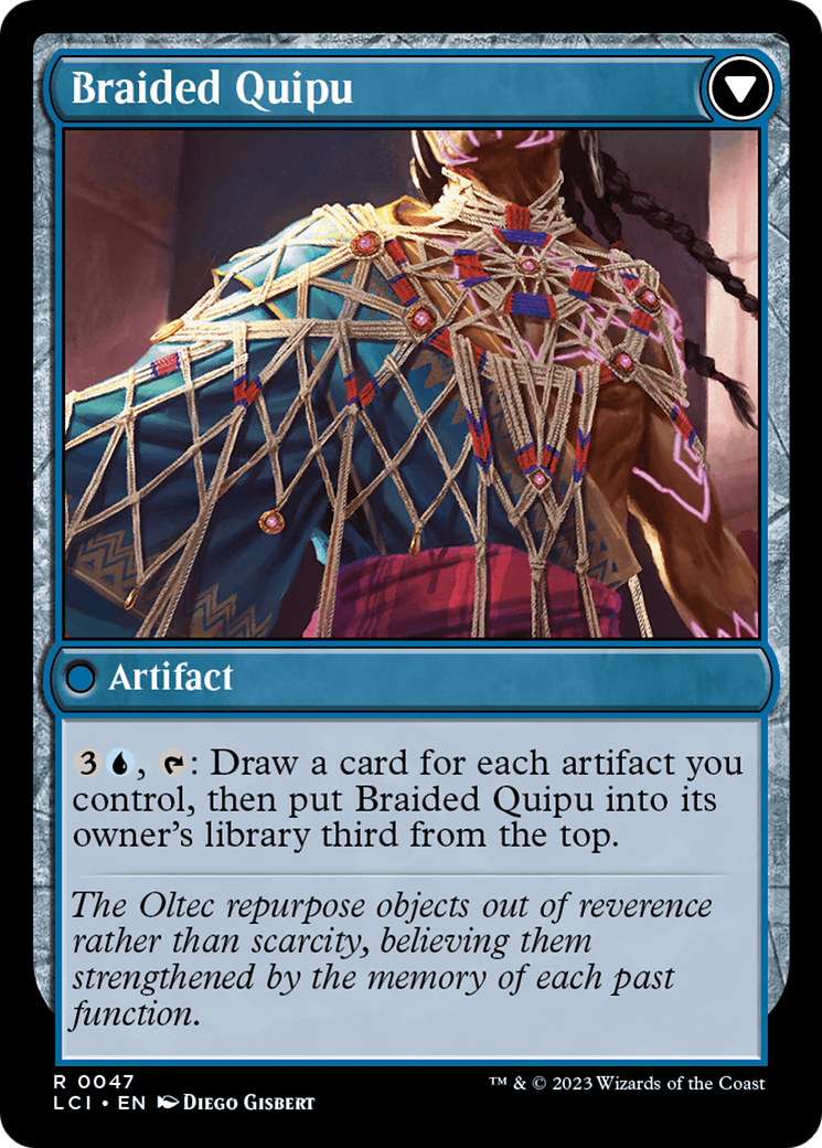 Braided Net // Braided Quipu [The Lost Caverns of Ixalan] | I Want That Stuff Brandon