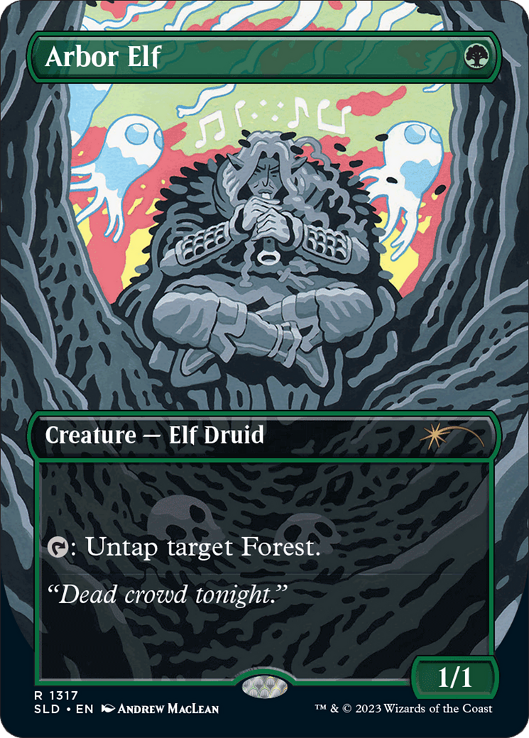 Arbor Elf (Rainbow Foil) [Secret Lair Drop Series] | I Want That Stuff Brandon