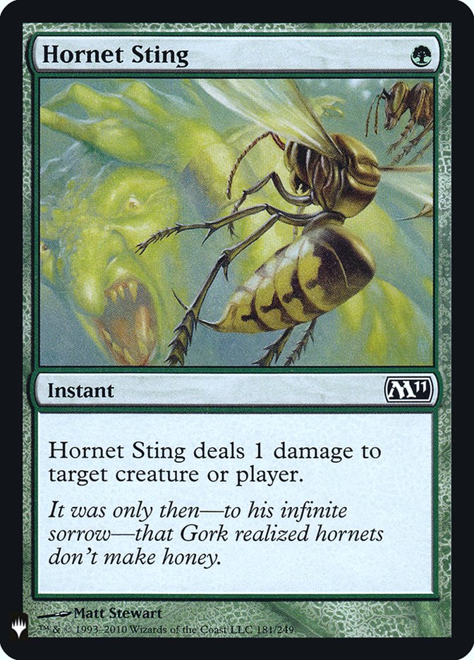 Hornet Sting [Mystery Booster] | I Want That Stuff Brandon
