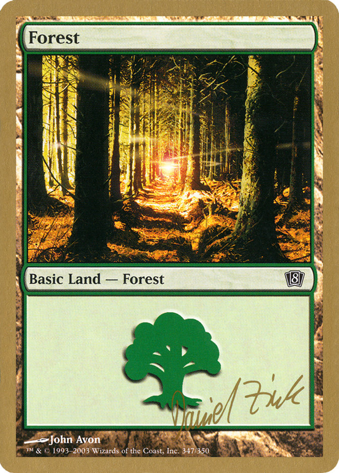 Forest (dz347) (Daniel Zink) [World Championship Decks 2003] | I Want That Stuff Brandon