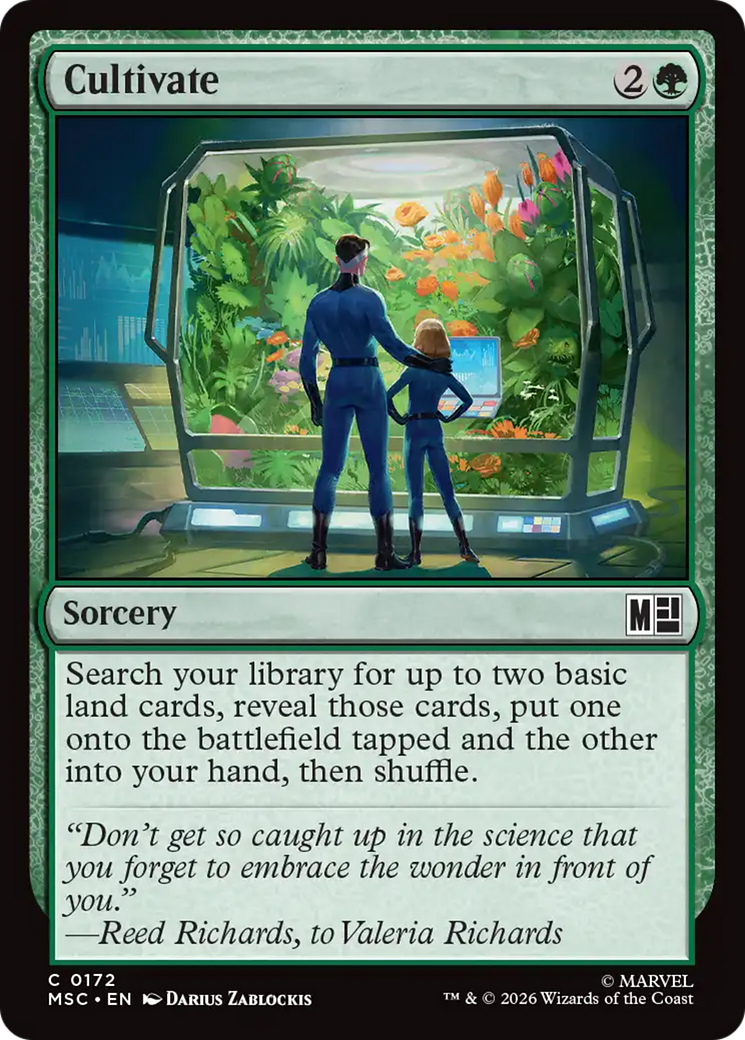 Cultivate (Surge Foil) [Marvel Super Heroes Commander] | I Want That Stuff Brandon