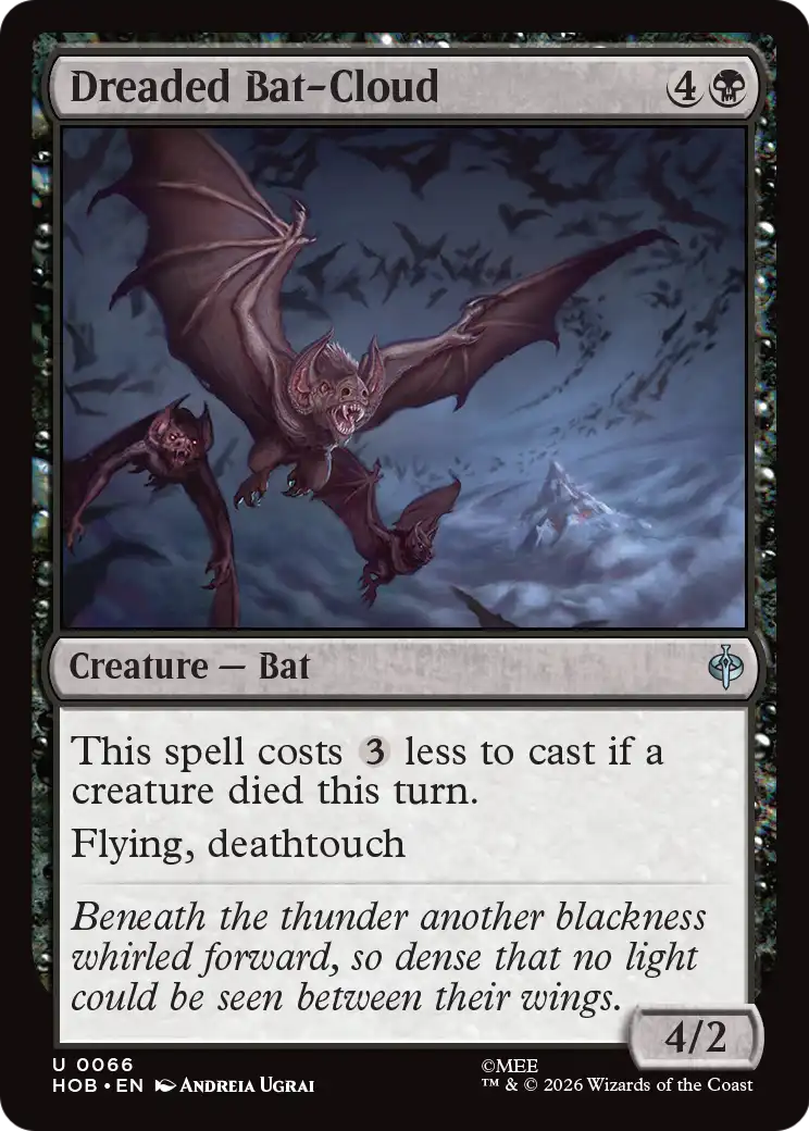 Dreaded Bat-Cloud [The Hobbit] | I Want That Stuff Brandon