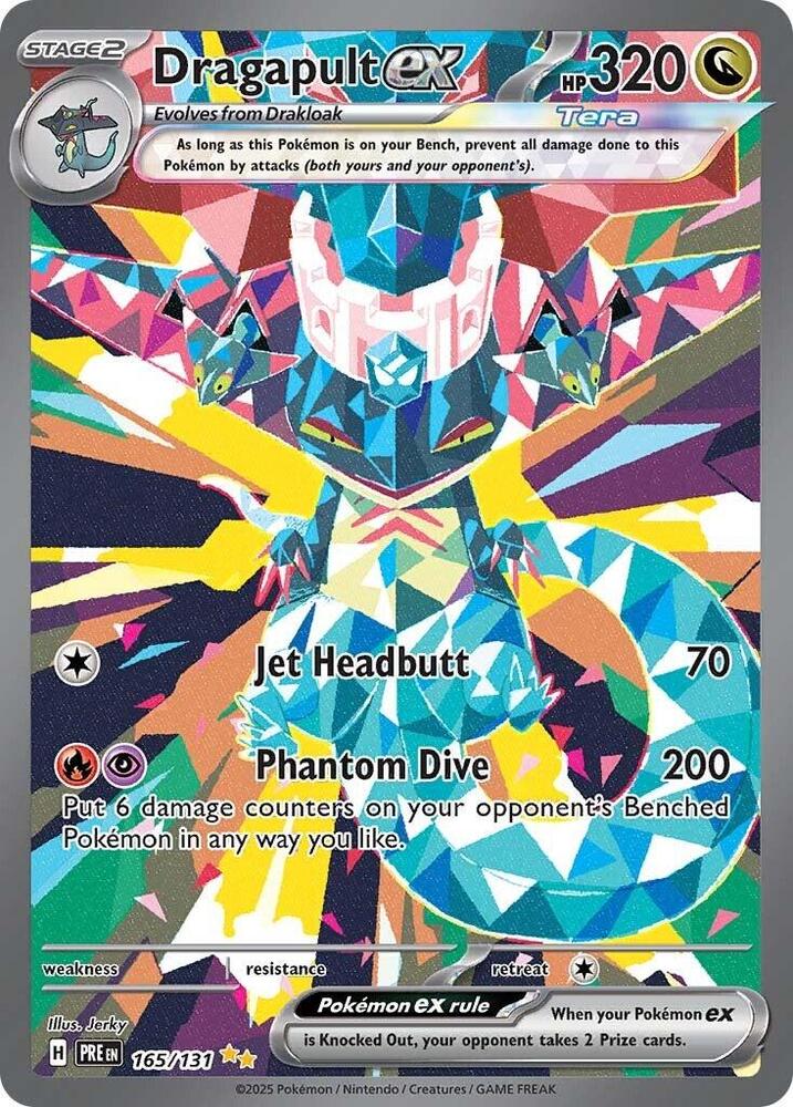 Dragapult ex (165/131) [Scarlet & Violet: Prismatic Evolutions] | I Want That Stuff Brandon