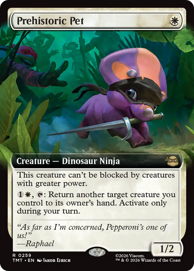 Prehistoric Pet (Extended Art) [Teenage Mutant Ninja Turtles] | I Want That Stuff Brandon