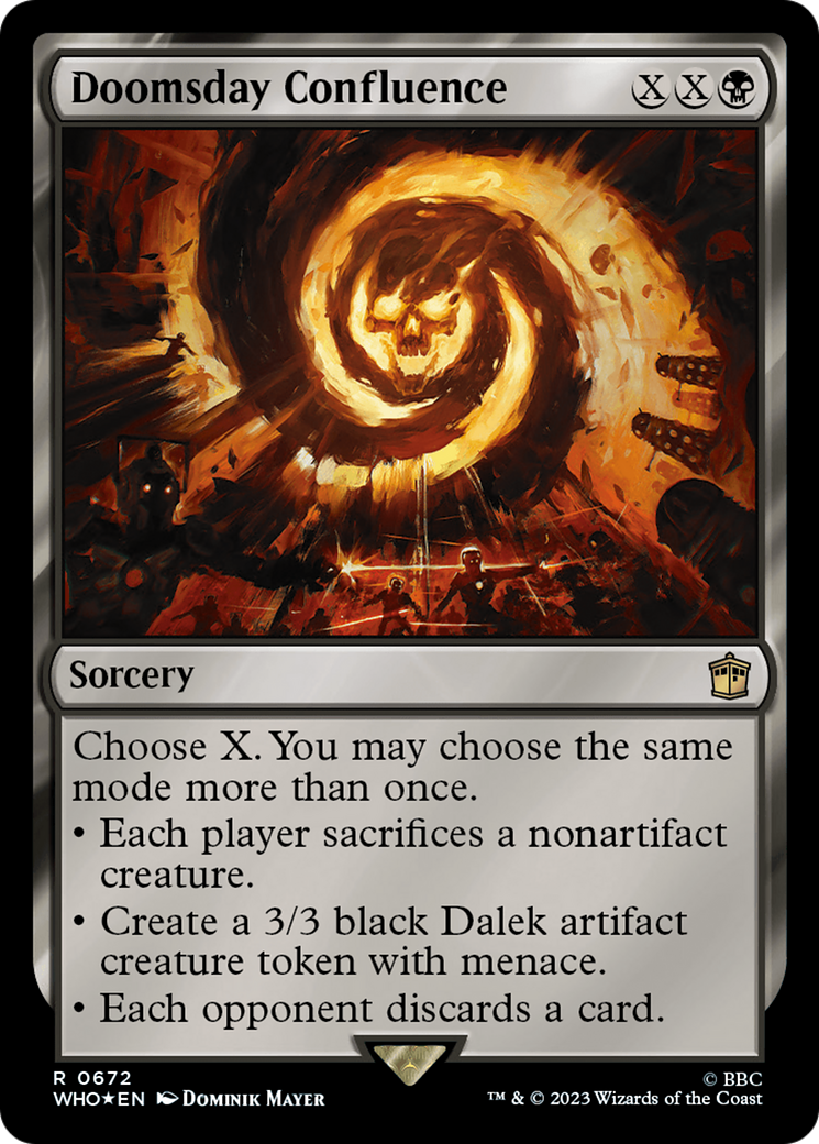 Doomsday Confluence (Surge Foil) [Doctor Who] | I Want That Stuff Brandon