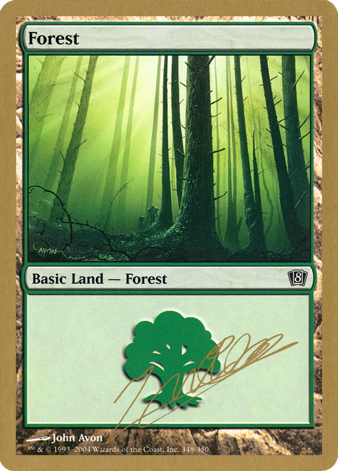 Forest (jn348) (Julien Nuijten) [World Championship Decks 2004] | I Want That Stuff Brandon