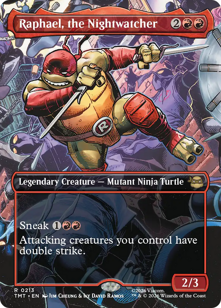 Raphael, the Nightwatcher (Borderless) [Teenage Mutant Ninja Turtles] | I Want That Stuff Brandon