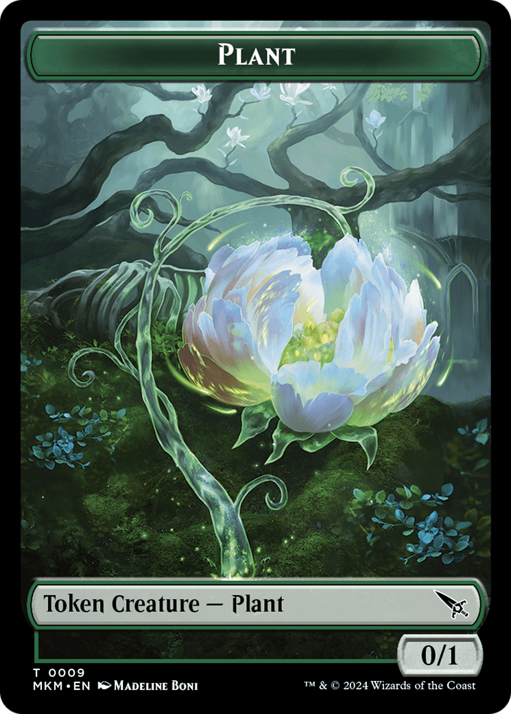 Plant Token [Murders at Karlov Manor Tokens] | I Want That Stuff Brandon