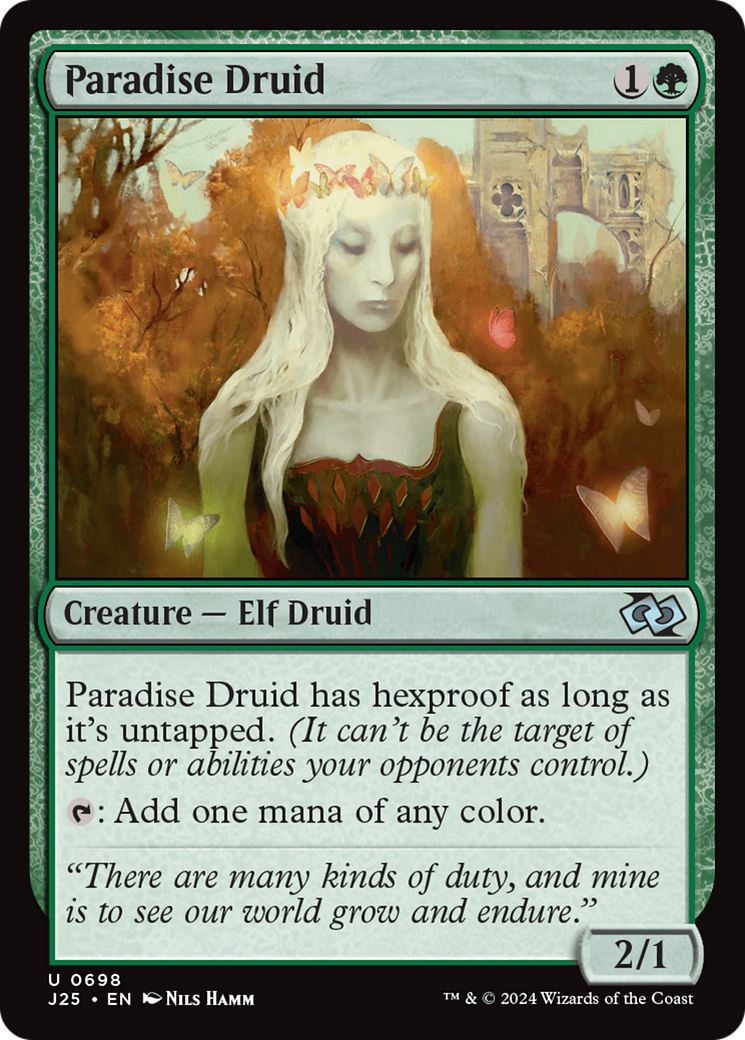 Paradise Druid [Foundations Jumpstart] | I Want That Stuff Brandon