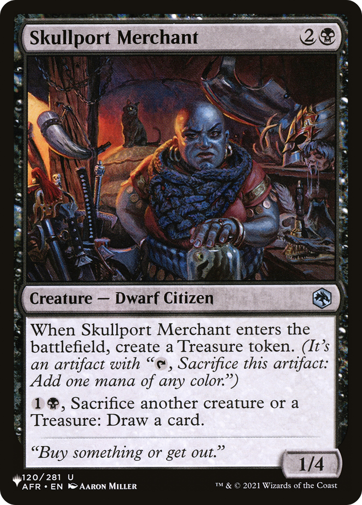 Skullport Merchant [The List Reprints] | I Want That Stuff Brandon