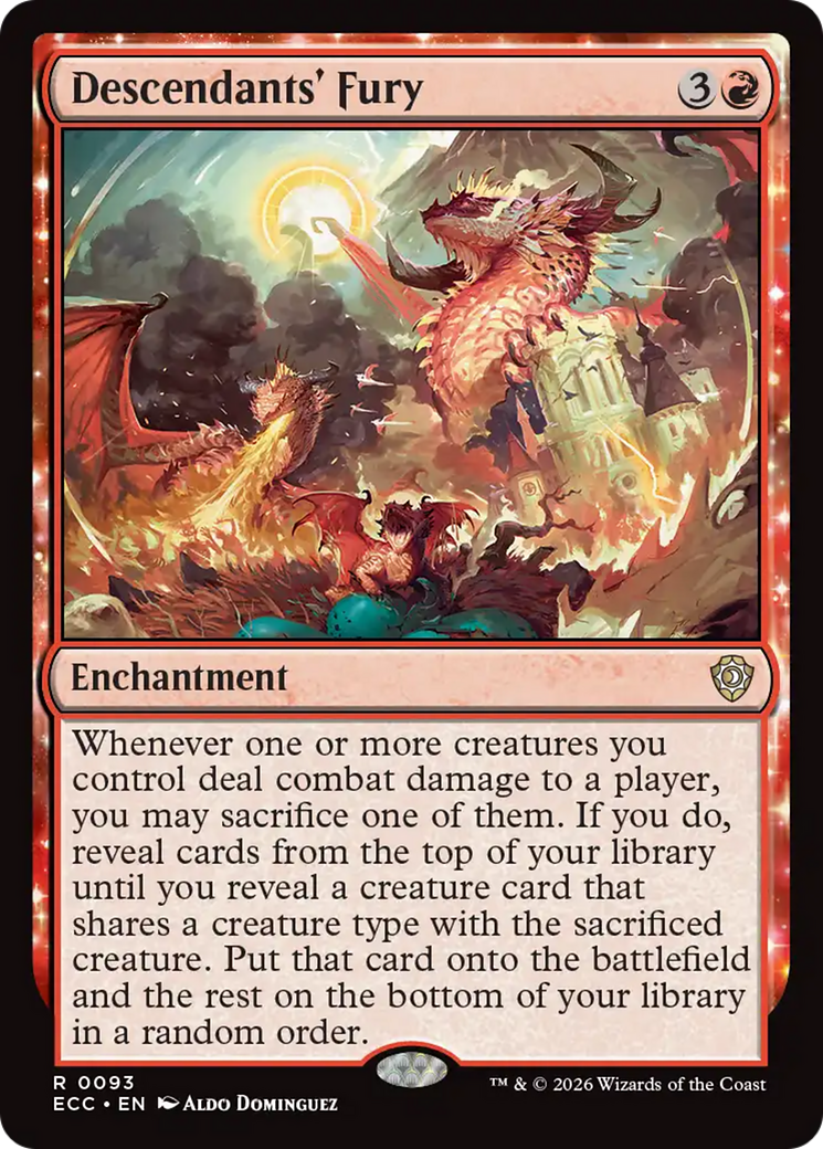 Descendants' Fury [Lorwyn Eclipsed Commander] | I Want That Stuff Brandon