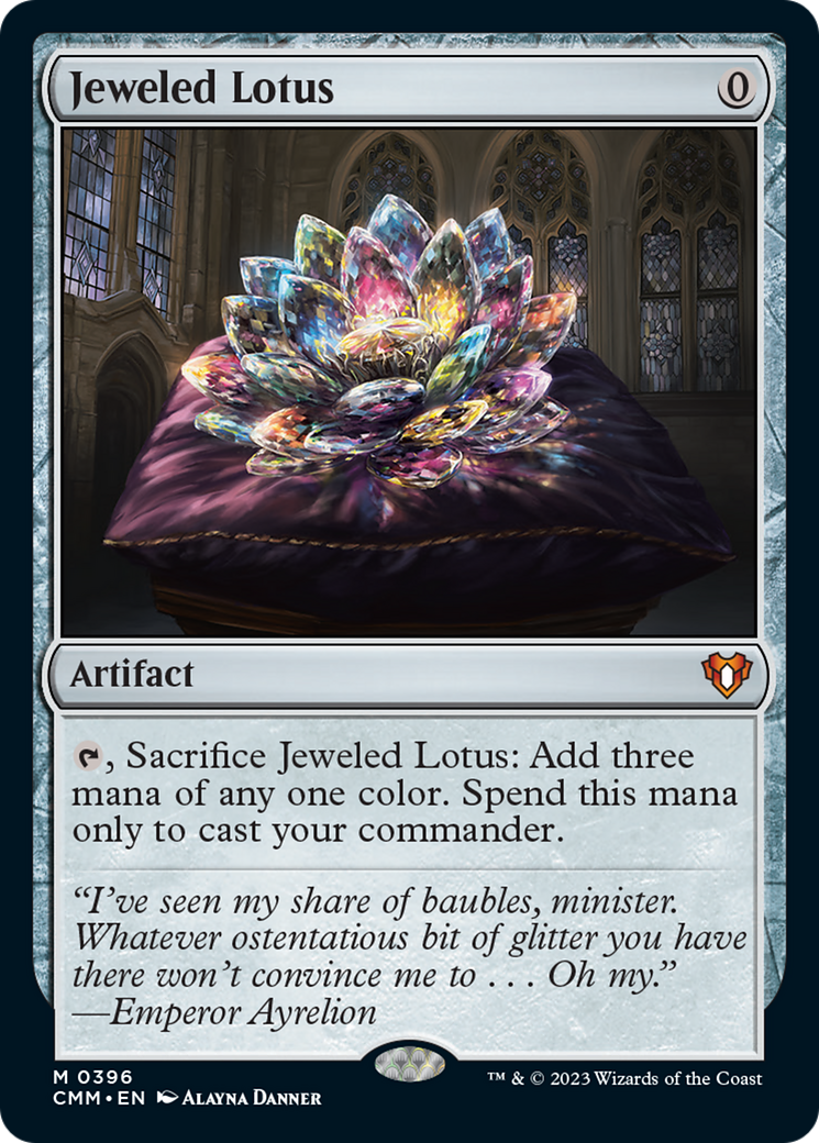 Jeweled Lotus [Commander Masters] | I Want That Stuff Brandon