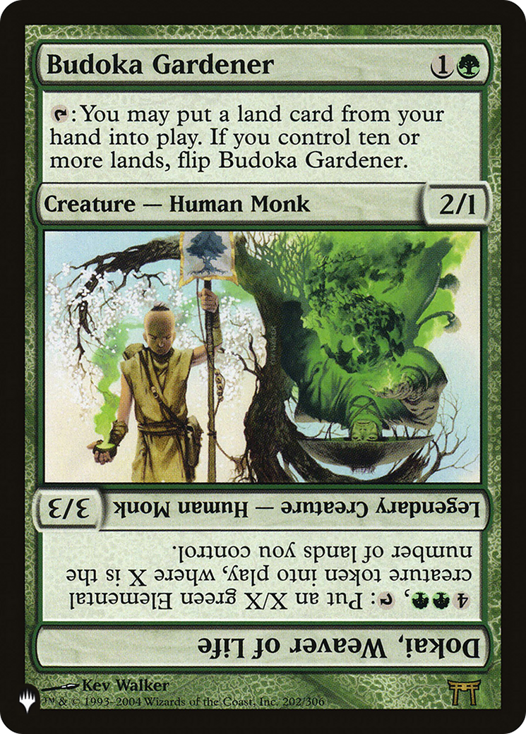 Budoka Gardener // Dokai, Weaver of Life [The List] | I Want That Stuff Brandon