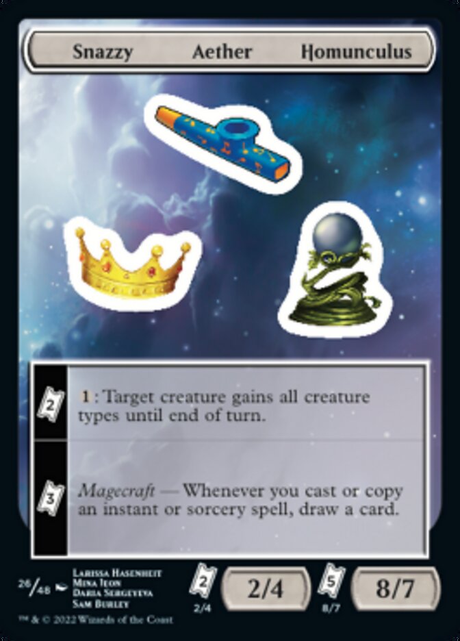 Snazzy Aether Homunculus [Unfinity Stickers] | I Want That Stuff Brandon