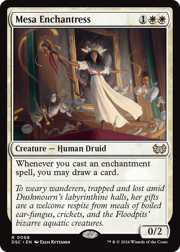 Mesa Enchantress [Duskmourn: House of Horror Commander] | I Want That Stuff Brandon
