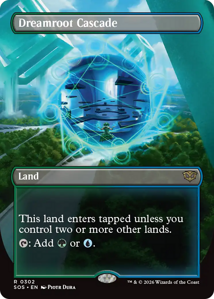 Dreamroot Cascade (Borderless) [Secrets of Strixhaven] | I Want That Stuff Brandon