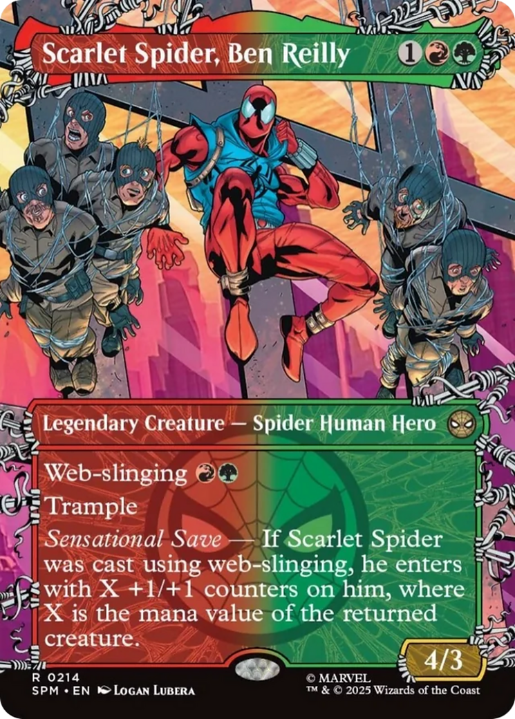 Scarlet Spider, Ben Reilly (Borderless) [Marvel's Spider-Man] | I Want That Stuff Brandon